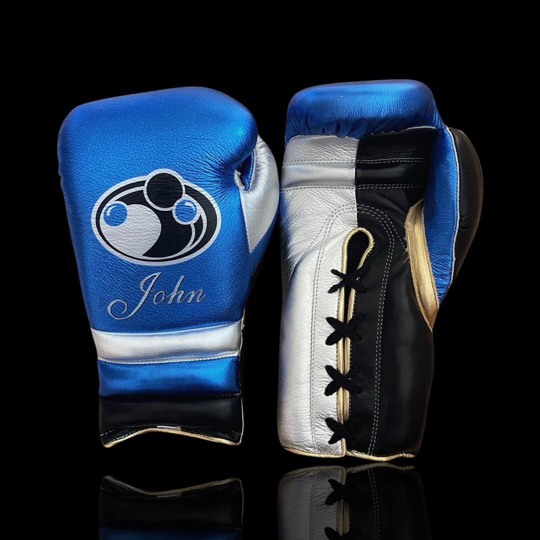 Grant Blue/Silver/Black/Gold Boxing Gloves Premium Quality Training