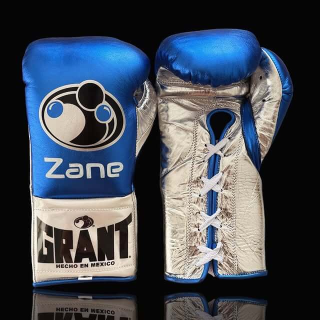 Grant Blue/Silver Boxing Gloves Premium Gym Training Pair