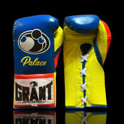Grant Blue/Yellow/Orange Boxing Gloves Sparring Training Gloves