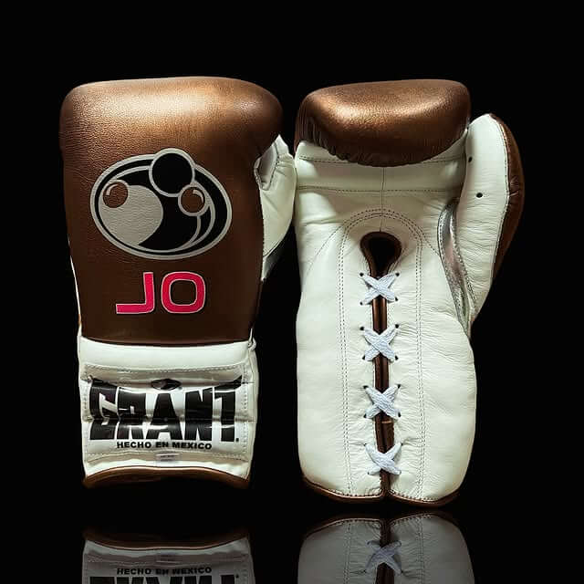 Grant Brown/White/Silver Complete Boxing Set Customizable Training Bundle