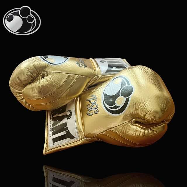 Grant Full Gear Boxing Set Gold 14oz Gloves Thumb View