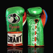 Grant Green/Red/Blue Boxing Gloves Women Fitness Training Gloves