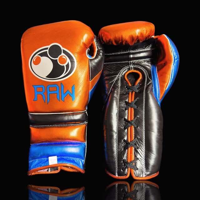 Grant Orange/Black/BlueBoxing Gloves 14oz Premium Training Gloves