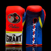 Grant Orange/Blue/Yellow 14oz Boxing Gloves High Quality Gym Gloves