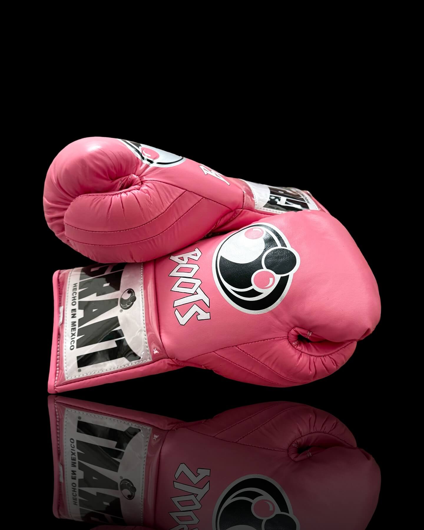 Grant Pink Boxing Gloves Beginner Friendly Training Gloves Back View
