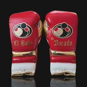 Grant Red/White/Gold Red Full Boxing Set Gloves Headguard Groin Guard