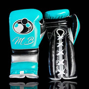 Grant Full Gear Boxing Set Sky-Blue/Black/Silver 14oz Gloves Training Pack
