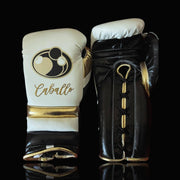 Grant Boxing Gloves White/Black/Gold Boxing Training