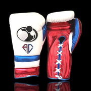 Grant White/Red/Blue Boxing Gloves Premium Quality Training