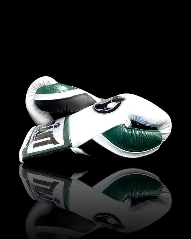 Grant White/Green/Black Boxing Gloves Thumb View
