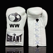 Grant Complete Boxing Set White Gloves Headguard Training Bundle