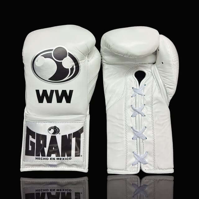 Grant Complete Boxing Set White Gloves Headguard Training Bundle