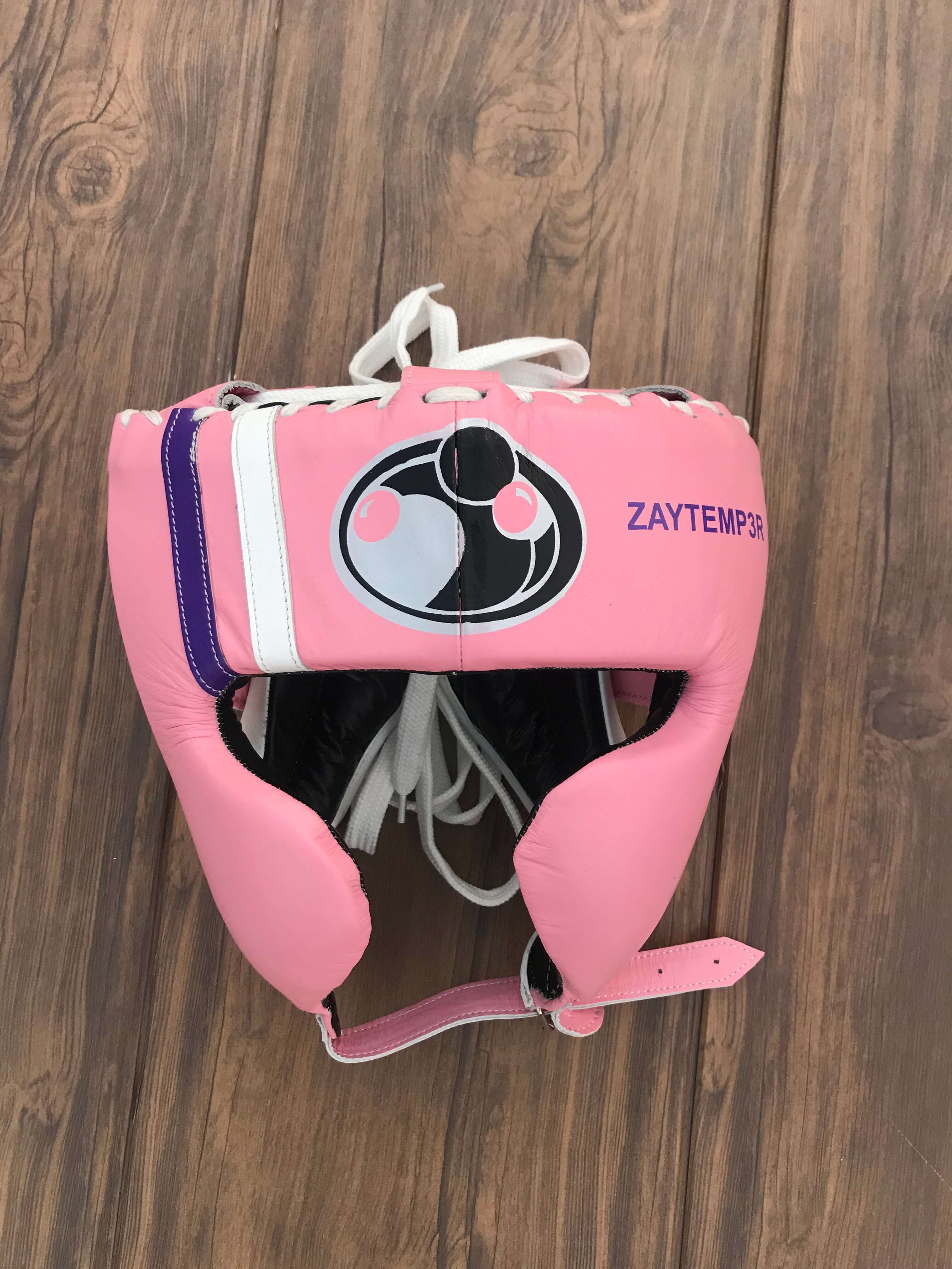 Grant Boxing Sets Pink/P[urple/White Training Set Headguard