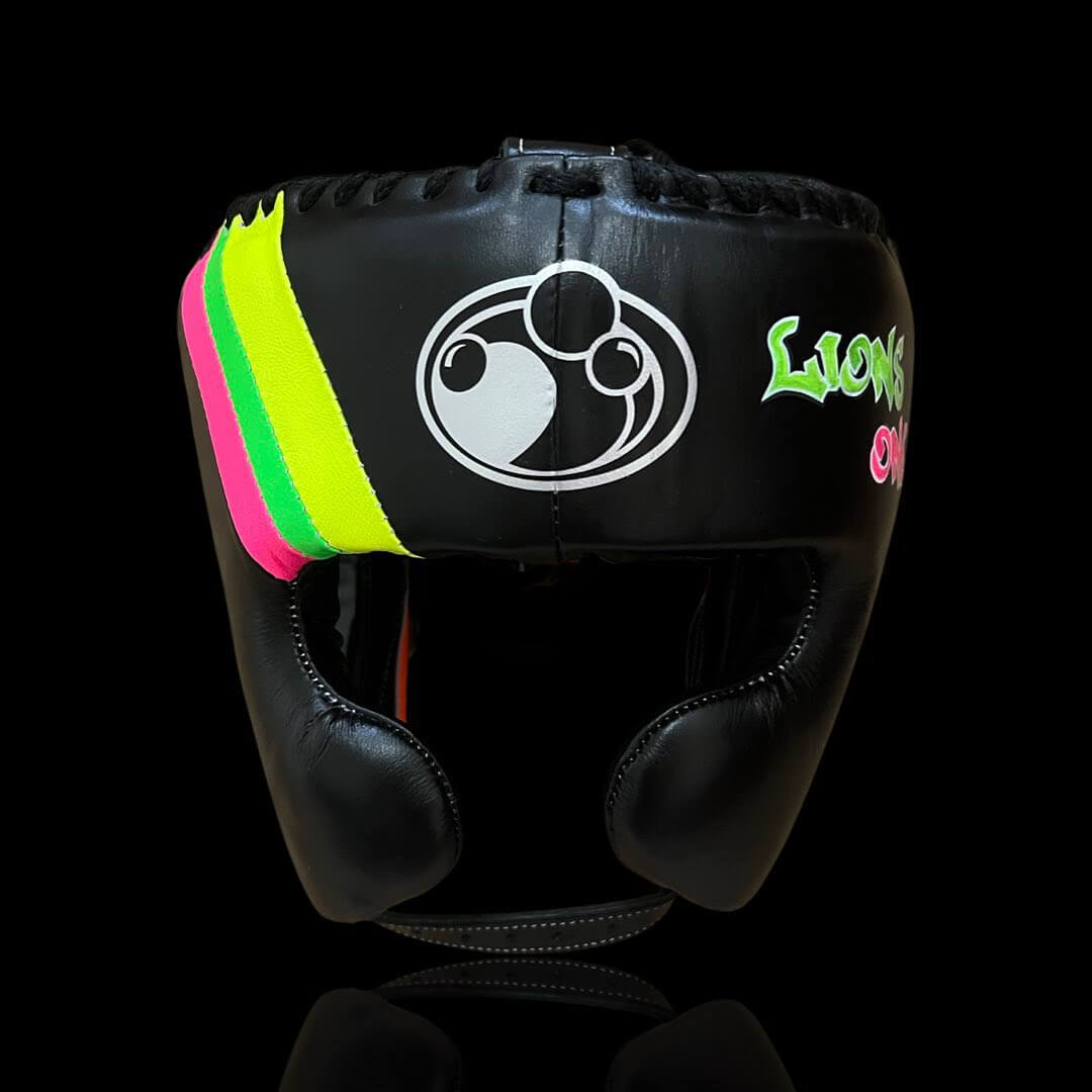 Grant Complete Boxing Set Black/Pink/Green/Yellow Headguard