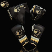 Grant Leather Boxing Set Black/White/Gold Gym Training Kit