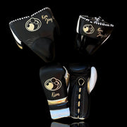Grant Black/White/Gold Boxing Set 14oz Gloves Full Gear Pack