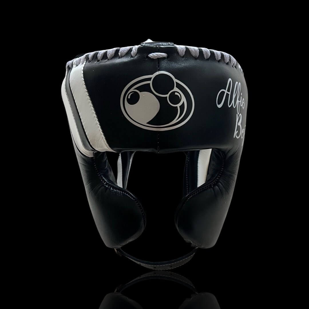 Grant Black/White Boxing Set Headguard