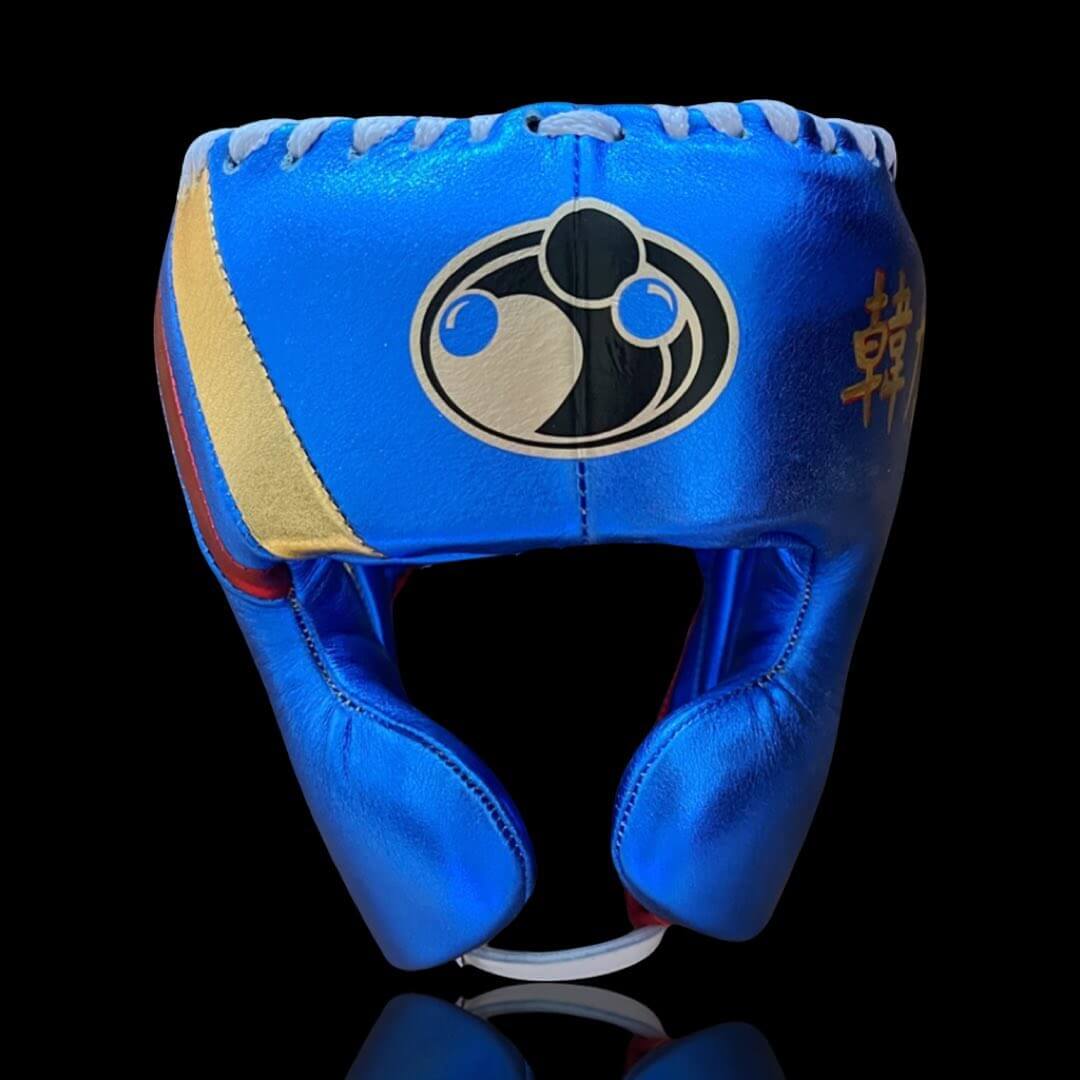 Grant Blue/Red/Gold Boxing Set Headguard