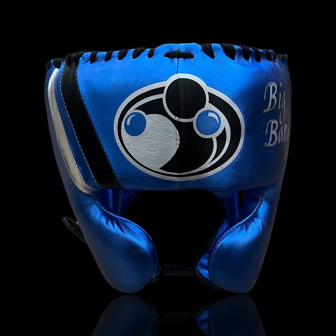 Grant Sparring Boxing Set Blue/Silver/Black Headguard