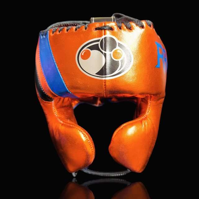 Grant Orange/Black/Blue Boxing Set Headguard