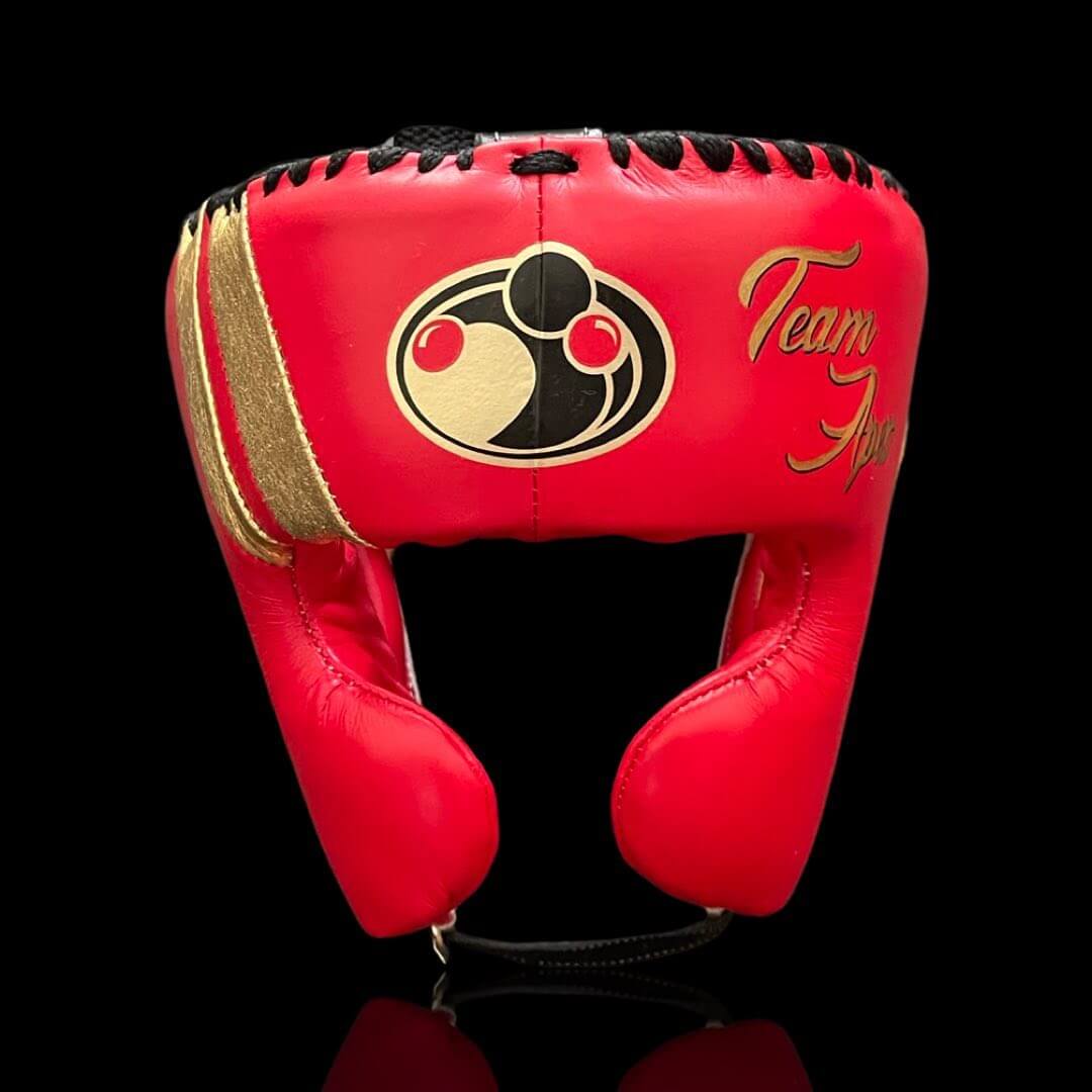 Grant Full Gear Boxing Set Red/Gold 14oz Headguard