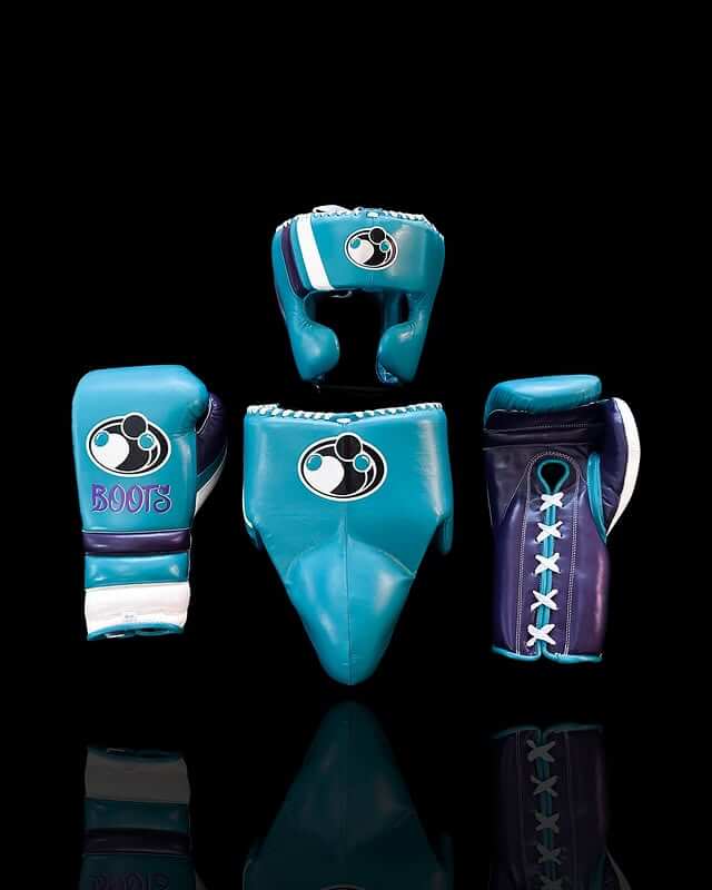 Grant Teal/Purple/White Complete Boxing Set Customizable Training Bundle