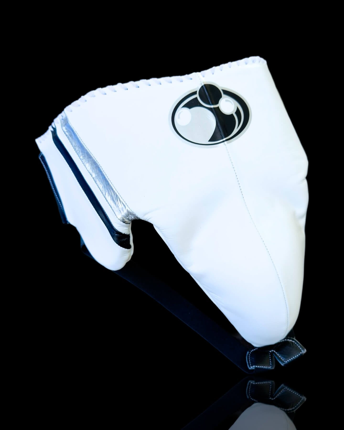 Grant White/Black/Silver Red Full Boxing Set Groinguard