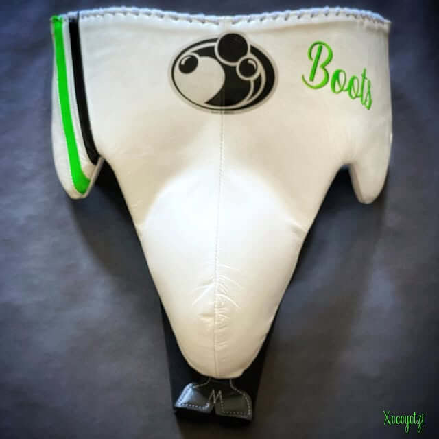 Grant White/Green/Black Boxing Set Fitness Training Groinguard