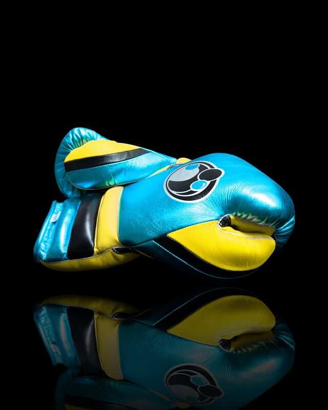Grant Training Boxing Gloves Blue/Yellow/Black thumb view 16oz Durable
