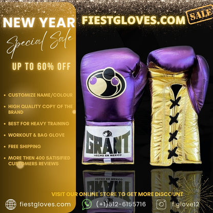 GRANT boxing glove , online, PURPLE Grant boxing gloves thanksgiving gift for  students, Christmas gift, Birthday gift for Friends, Wedding gift for Men, Gift shop