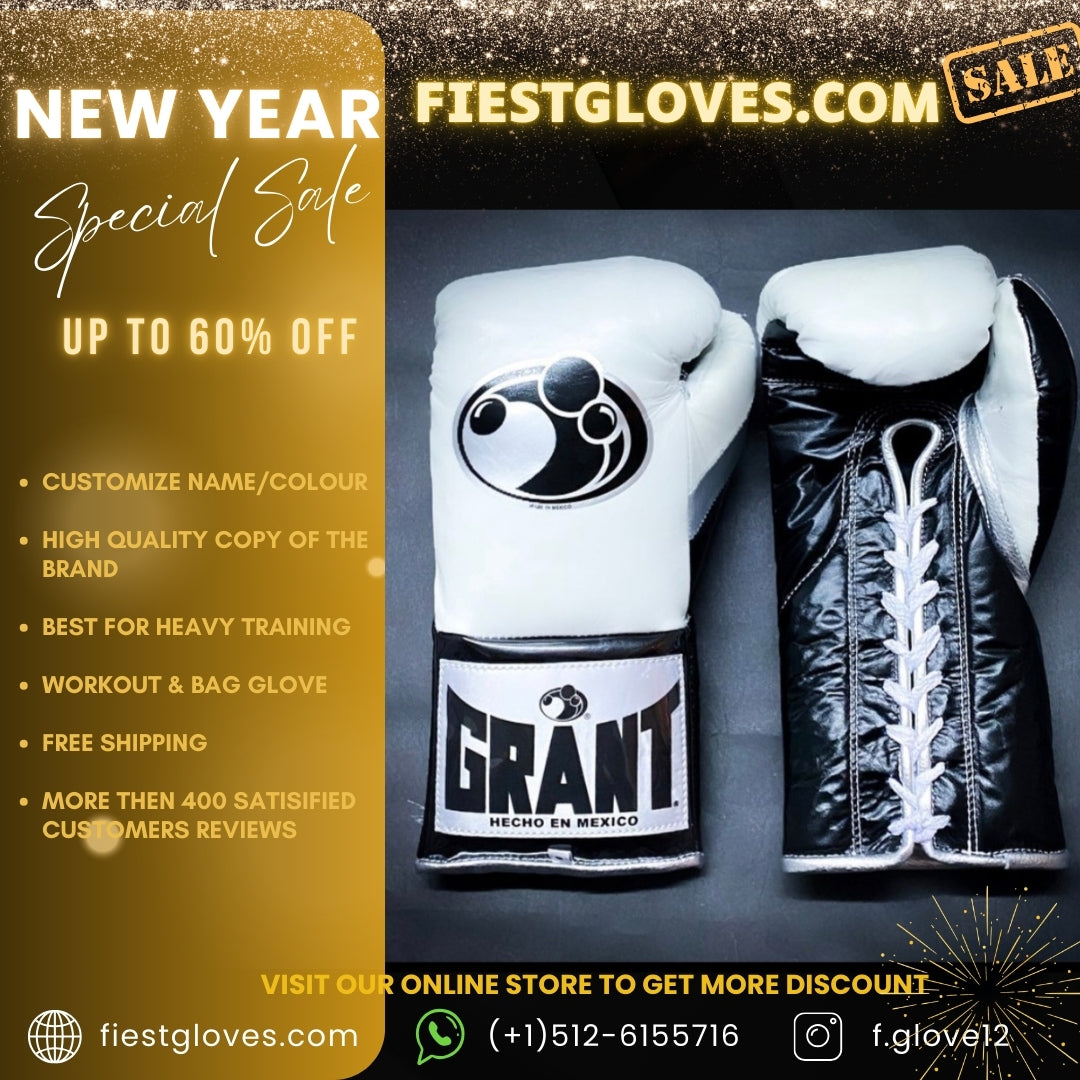 GRANT boxing glove , online, WHITE Grant boxing gloves thanksgiving gift for  students, Christmas gift, Birthday gift for Friends, Wedding gift for Men, Gift shop