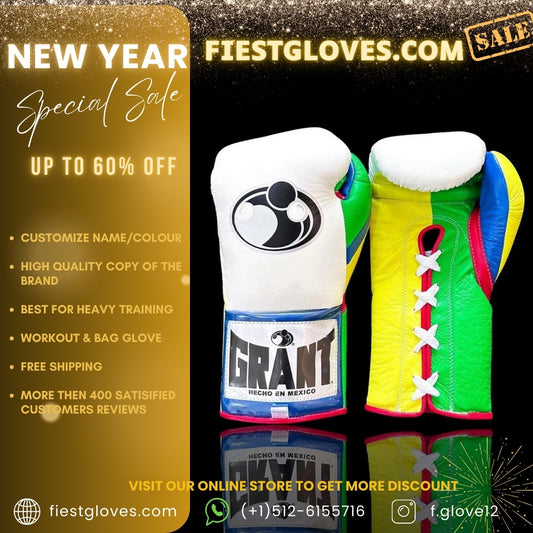 GRANT boxing glove , online, WHITE Grant boxing gloves thanksgiving gift for  students, Christmas gift, Birthday gift for Friends, Wedding gift for Men, Gift shop