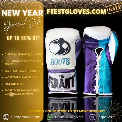 GRANT boxing glove , online, WHITE Grant boxing gloves thanksgiving gift for  students, Christmas gift, Birthday gift for Friends, Wedding gift for Men, Gift shop