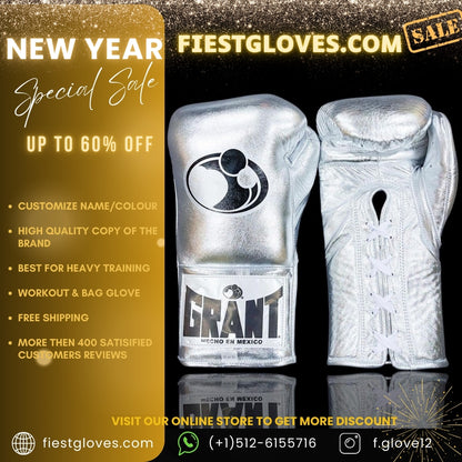 GRANT boxing glove , online, SILVER Grant boxing gloves thanksgiving gift for  students, Christmas gift, Birthday gift for Friends, Wedding gift for Men, Gift shop