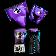 Grant Boxing Gloves Mettalic Purple/Blue/Black best for Spparing