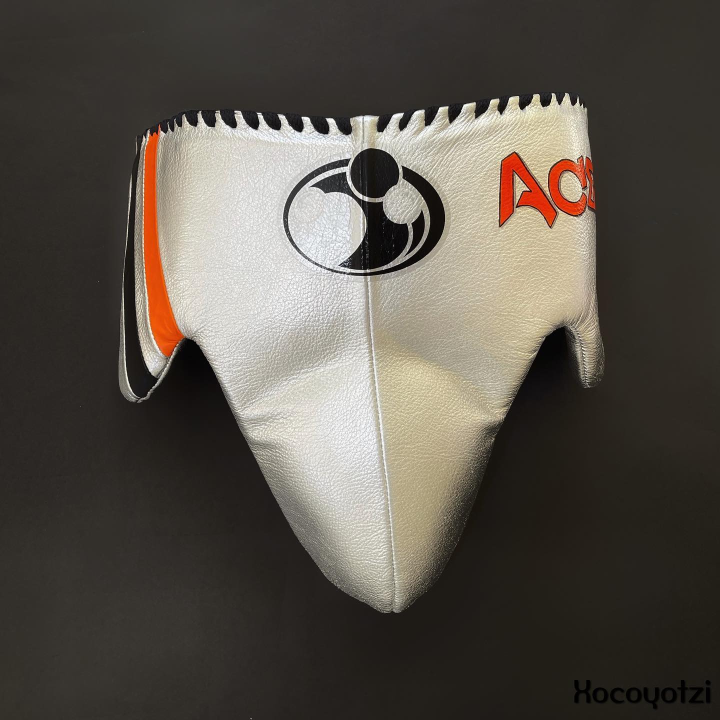 Grant Silver/Black/Orange Boxing Set Groinguard