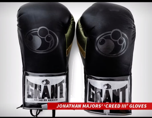 GRANT boxing glove, CREED 3 Black grant boxing gloves thanksgiving gift for students, Christmas gift, Birthday gift for Friends, Wedding gift for Men, Gift shop, Halloween gift for Kids