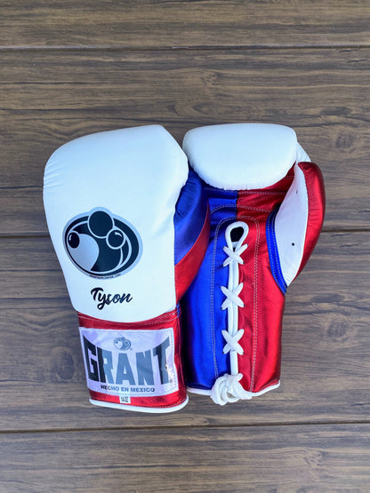 GRANT boxing glove, WHITE Grant boxing gloves, thanksgiving gift for students, Christmas gift, Birthday gift for Friends, Wedding gift for Men, Gift shop, Halloween gift for Kids