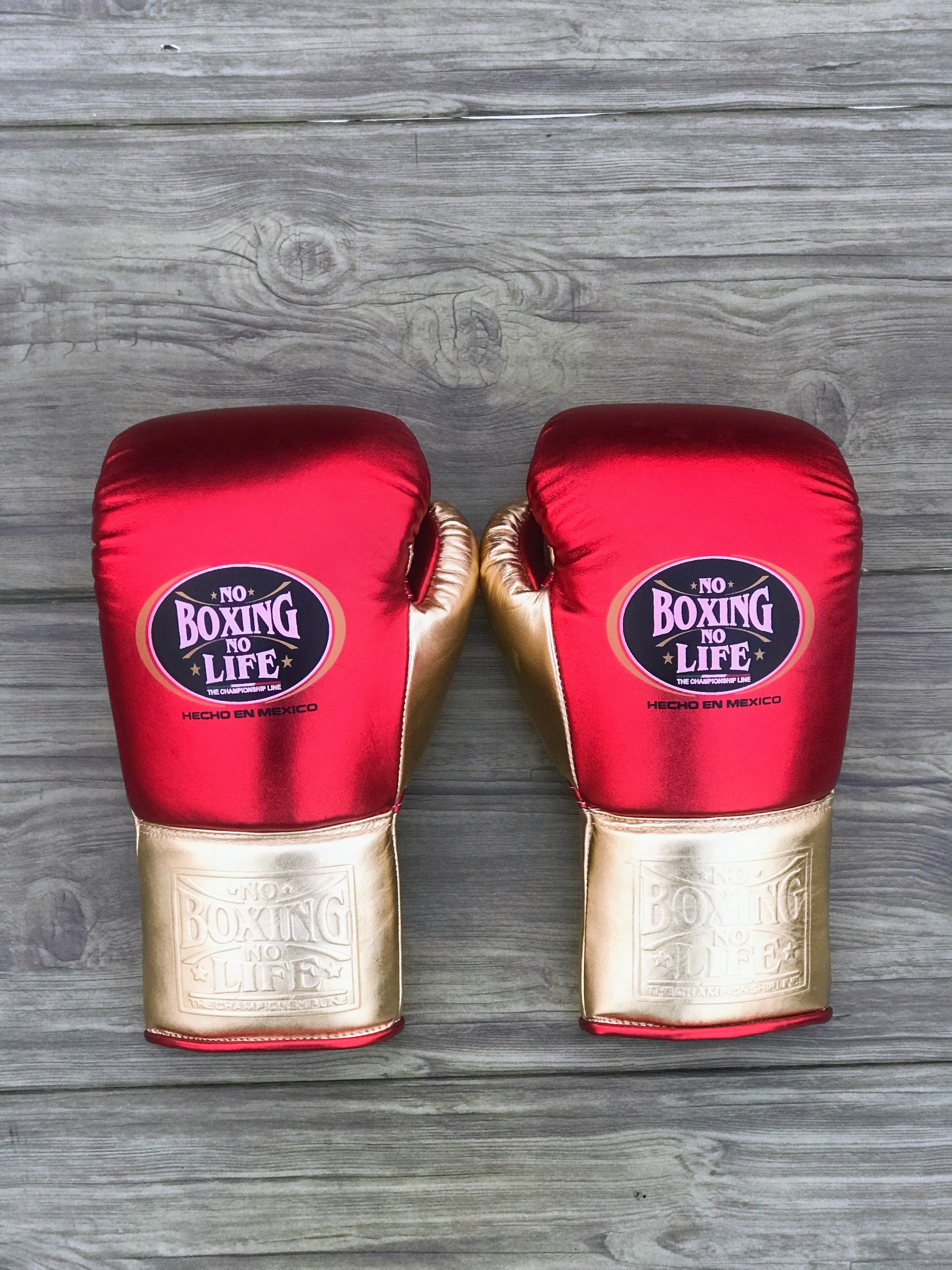 High Value No Boxing No Life Fitness Collection Red/Gold Training Kit