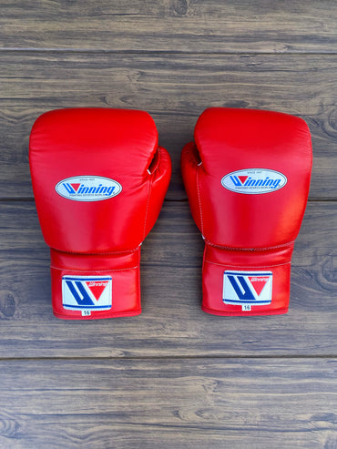 Winning boxing gloves set, Winning RED Boxing Gear, Winning Head Guard, Winning Groin Guard,