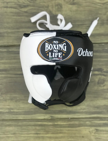 No Boxing No Life set, NBNL BLACK/WHITE Boxing set, No Boxing No Life Head Guard, No Boxing No Life Groin Guard, Thanksgiving gift for students, Christmas gift, Birthday gift for Friends, Wedding gift for Men, Gift shop, Halloween gift for Kids