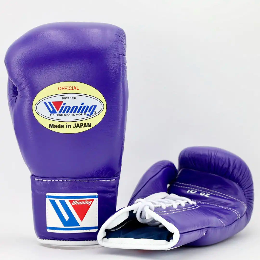 Winning Inspired Gym Gloves Purple Affordable Training Choice
