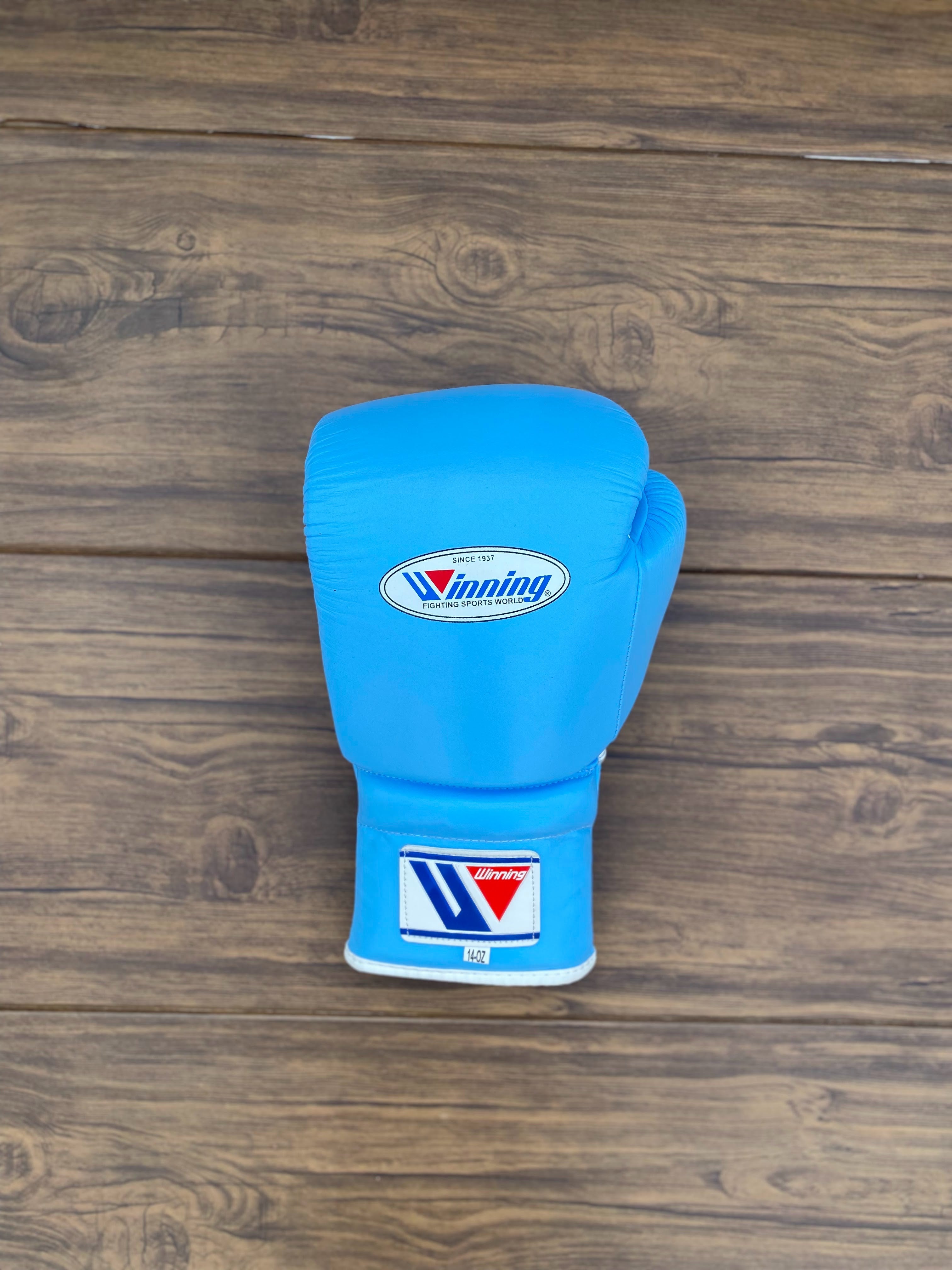 Affordable Winning Heavy Duty Gloves Set Sky-Blue Gym Collection