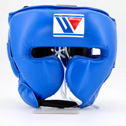 Winning Ultra-Soft Boxing Headgear Blue , Professional Training Protector