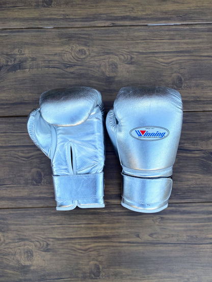 Winning boxing gloves set, Winning SILVER Boxing Gear, Winning Head Guard, Winning Groin Guard, Thanksgiving gift for students, Christmas gift, Birthday gift for Friends, Wedding gift for Men, Gift shop, Halloween gift for Kids