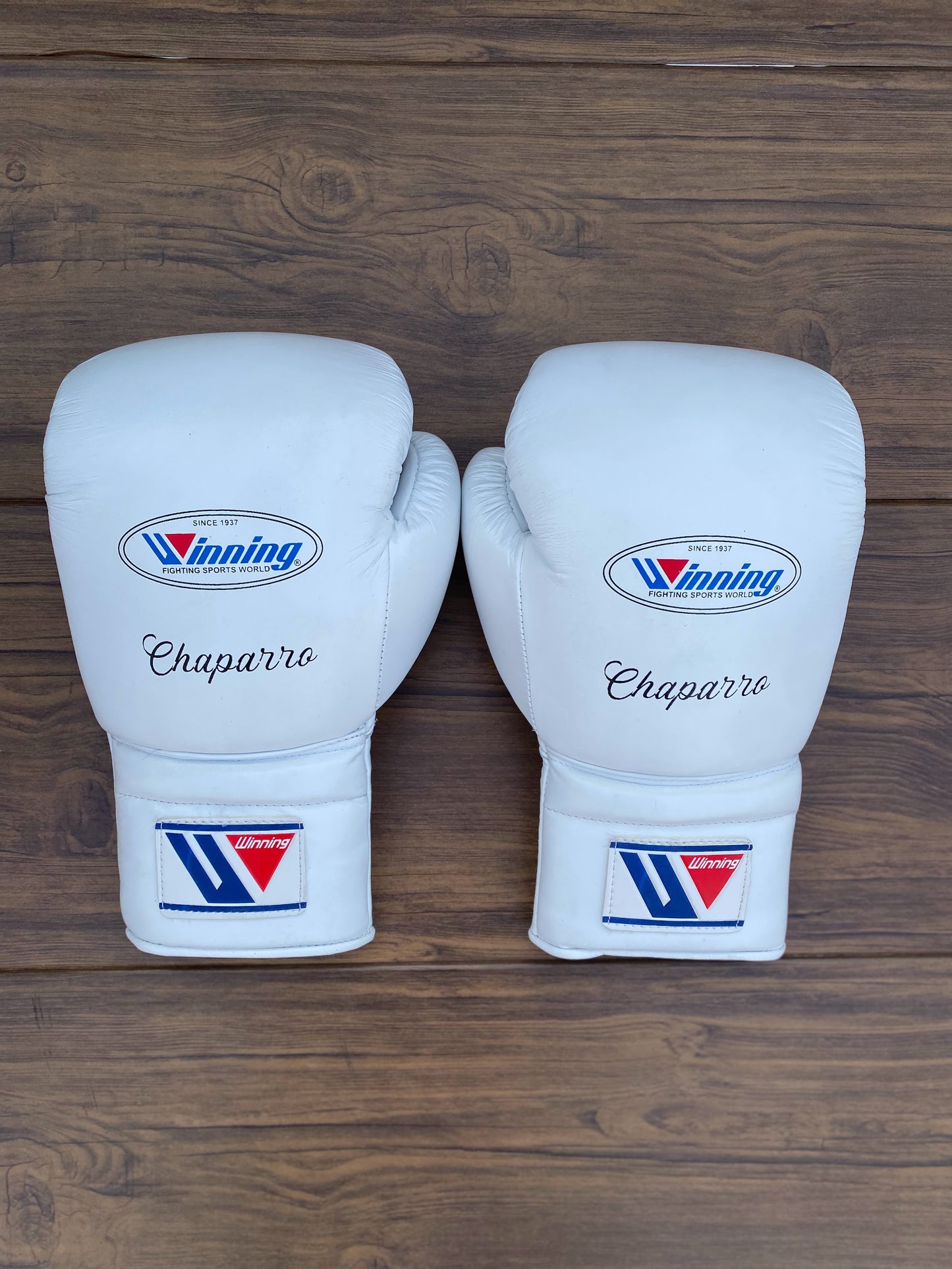 Winning boxing gloves set, Winning WHITE Boxing Gear, Winning Head Guard, Winning Groin Guard,