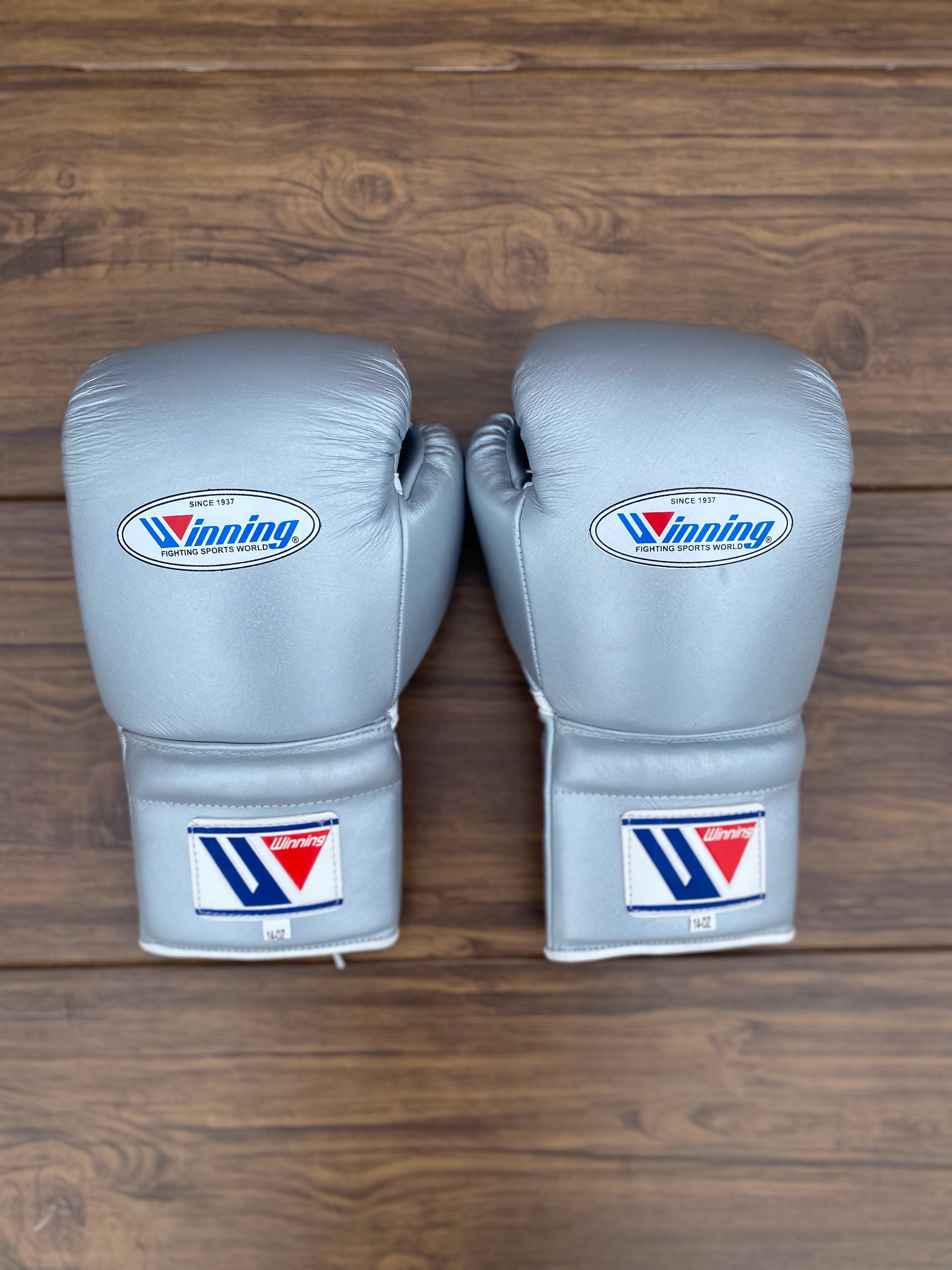 Winning Style Budget Gloves Set Silver Fitness Training