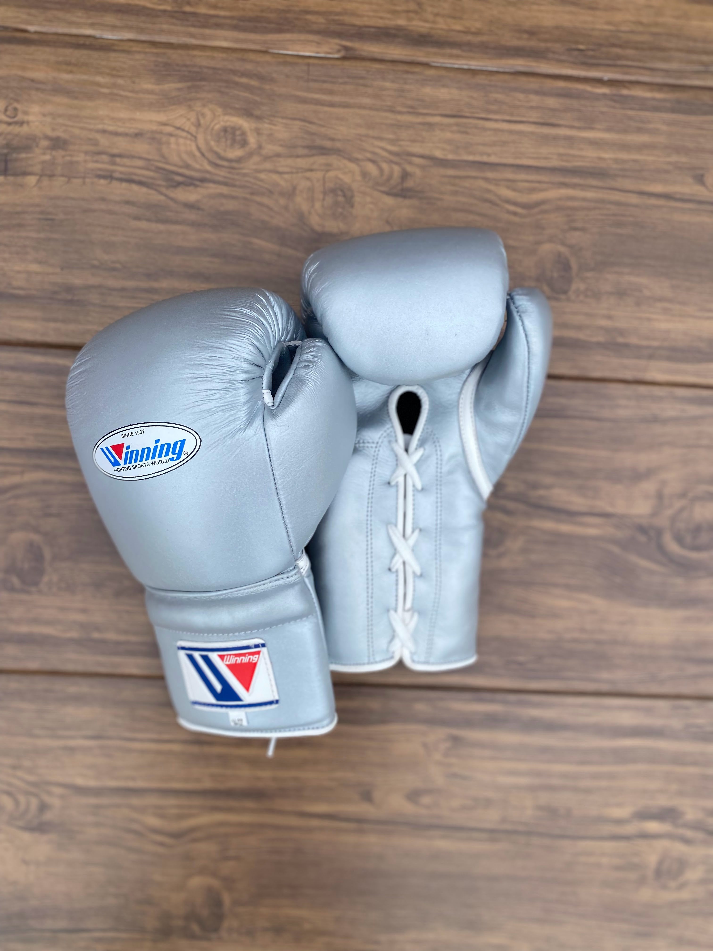 Winning Style Budget Gloves Set Silver Fitness Training