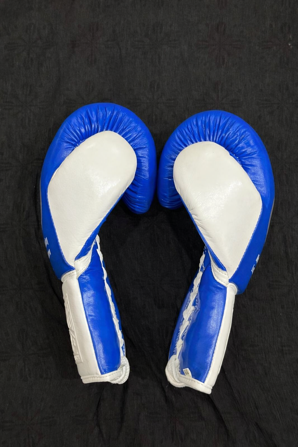 Customizable No Boxing No Life Style Gloves Blue/White