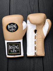 Affordable Custom No Boxing No Life Boxing Gloves Beige/White Daily Training